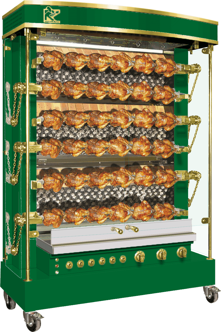 Grandes Flamme Olympia Brass Trim (green) Vert Emeraude Ral6001