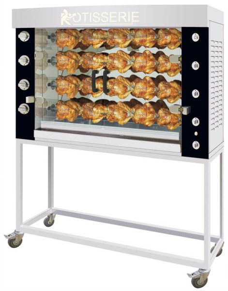 Rotisserie Performance 1400.4pg Pivot Logo Roof Black