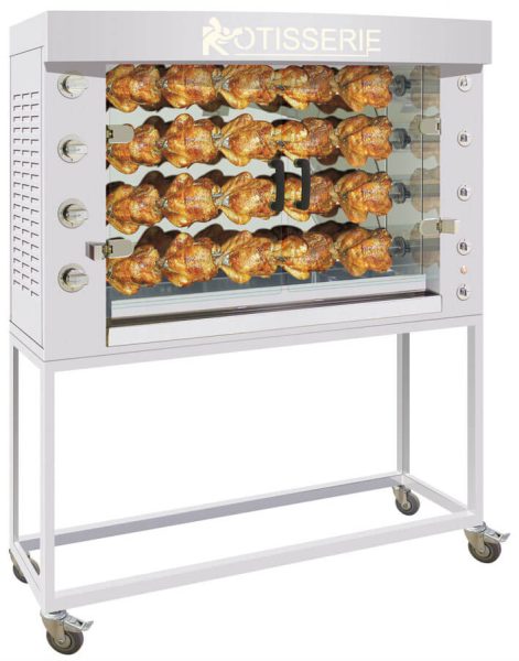 Rotisserie Performance 1400.4pig Logo Roof Ss